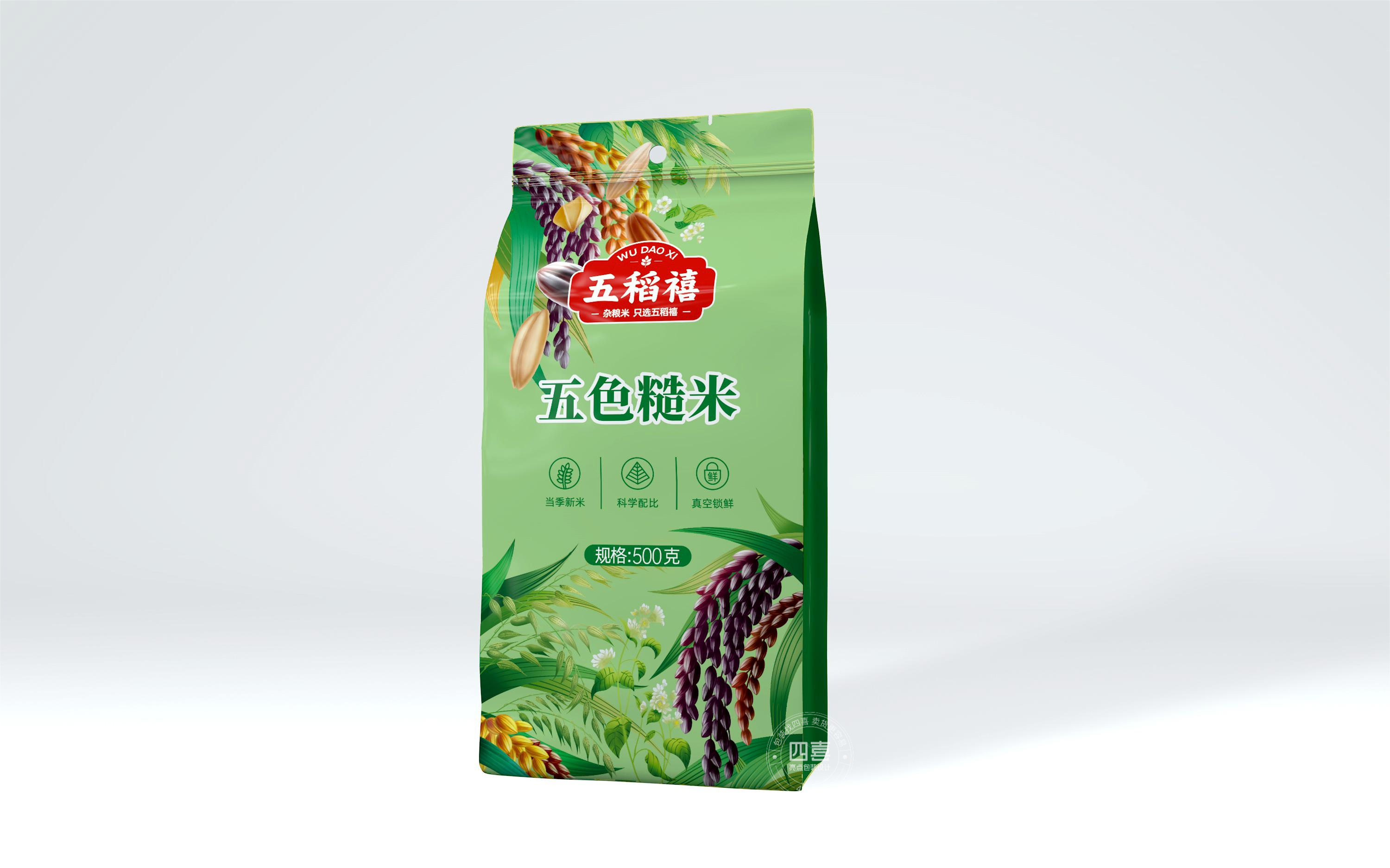 五稻禧雜糧包裝設(shè)計(圖3)