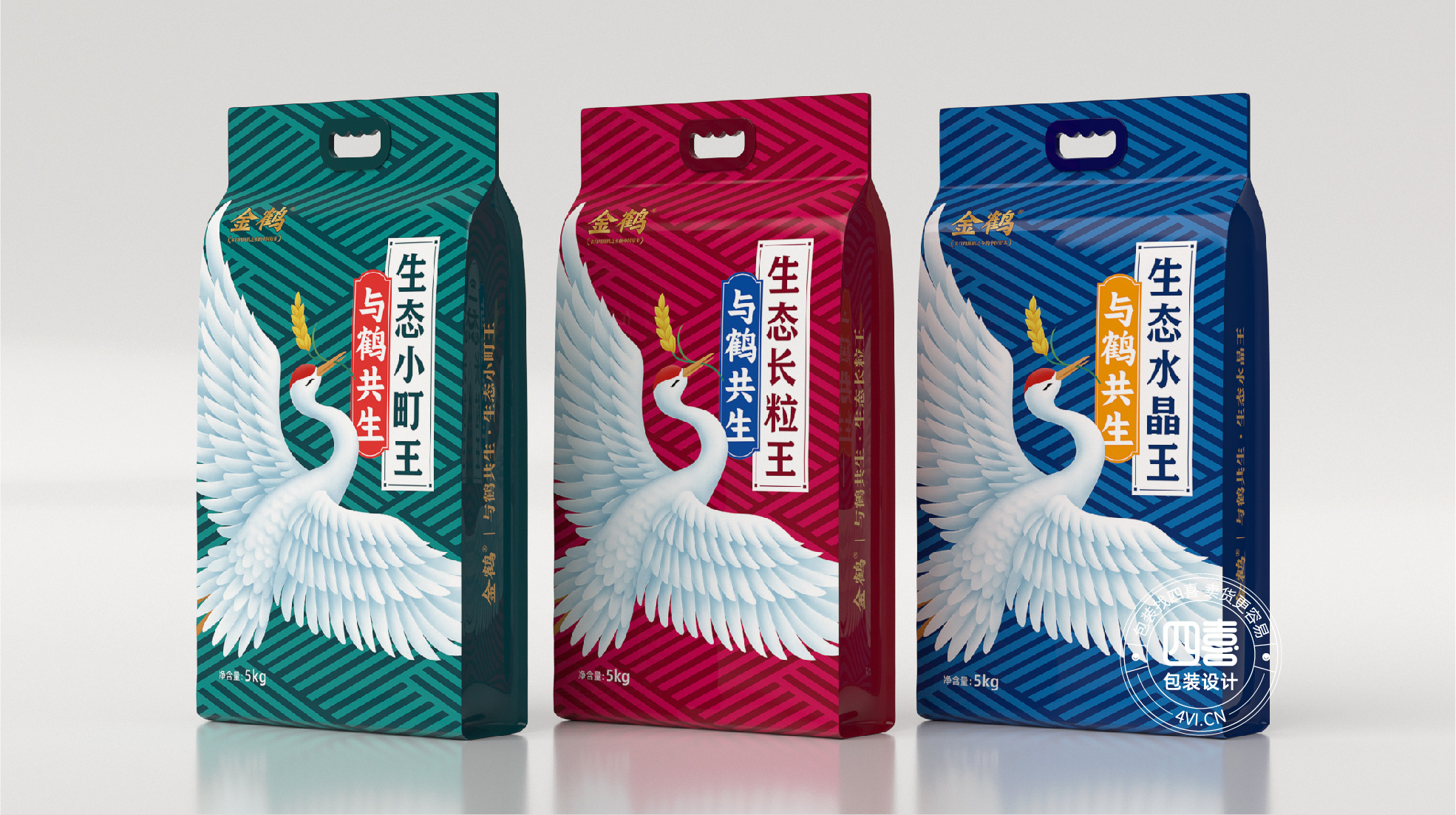 大米包裝設(shè)計升級：超市賣貨的助力器(圖1)