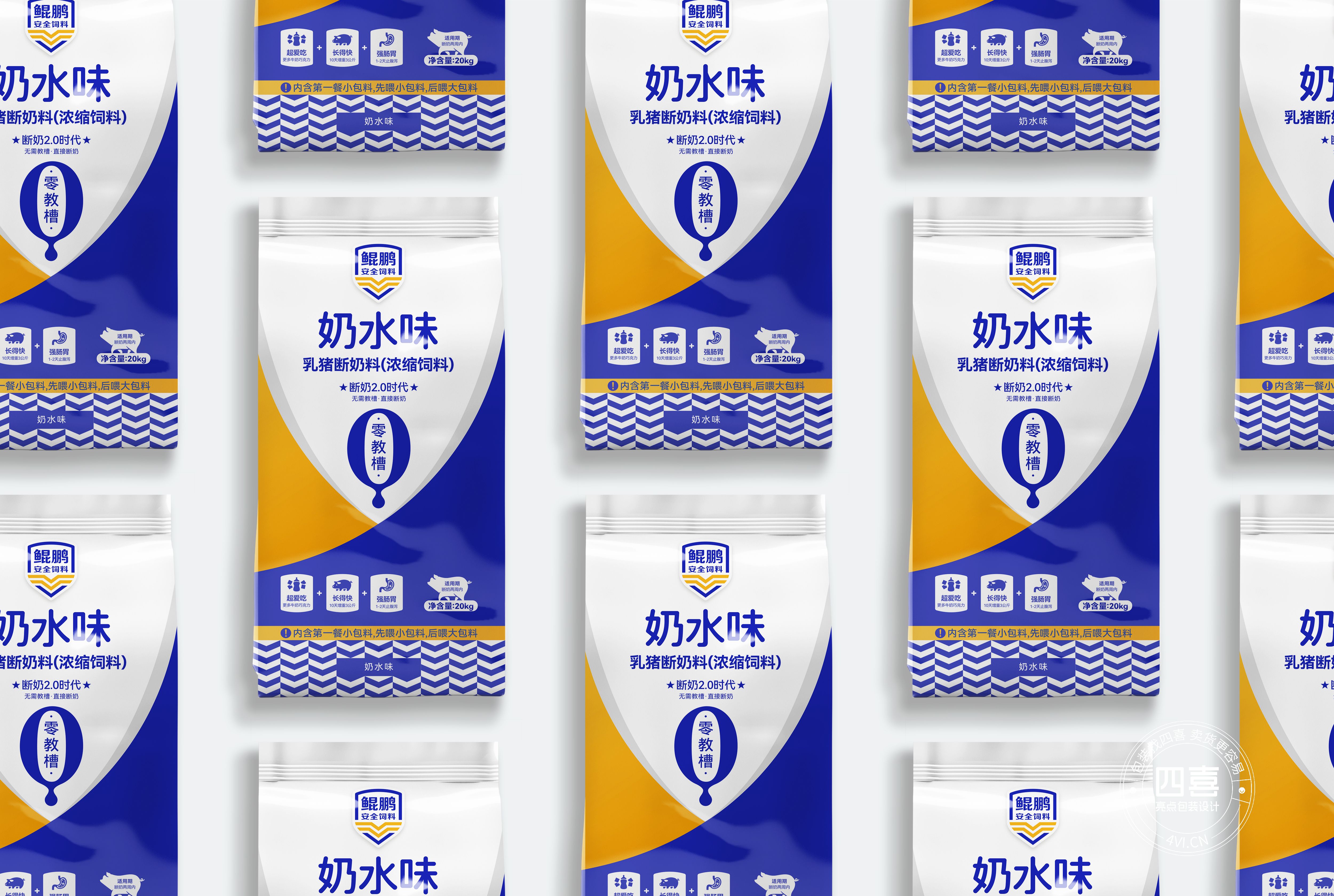 豬飼料包裝設(shè)計(jì)中色彩的魅力：吸引消費(fèi)者的關(guān)鍵(圖1)