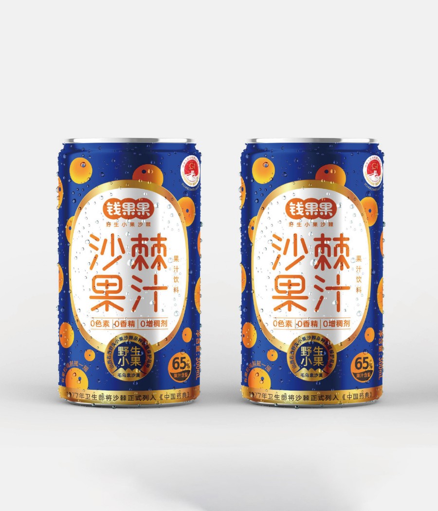錢果果野生小果沙棘品牌包裝策劃設(shè)計(jì)(圖2)