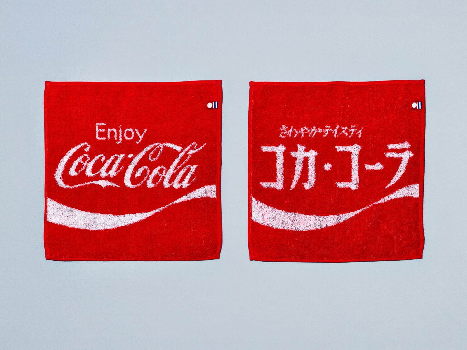 Facetasm Ochiai ＂Coca-Cola＂ 設(shè)計(jì)的今治毛巾(圖2)