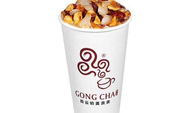 GONGCHA四云奶蓋貢茶品牌logo與食品包裝設(shè)計(jì)欣賞(圖2)