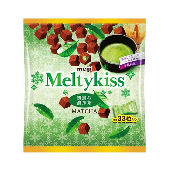 食品包裝設(shè)計(jì)欣賞麥蒂基斯初摘濃抹茶 (明治) 2022年12月6日發(fā)售包裝設(shè)計(jì)欣賞(圖1)