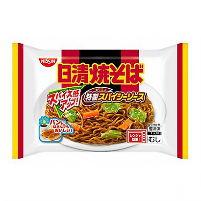 包裝設(shè)計(jì)公司推薦冷凍日清炒面辣醬日清食品冷凍包裝設(shè)計(jì)欣賞(圖1)