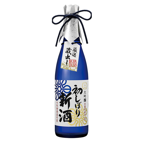 初榨新酒祝米大吟釀月桂冠包裝設(shè)計(jì)(圖1)