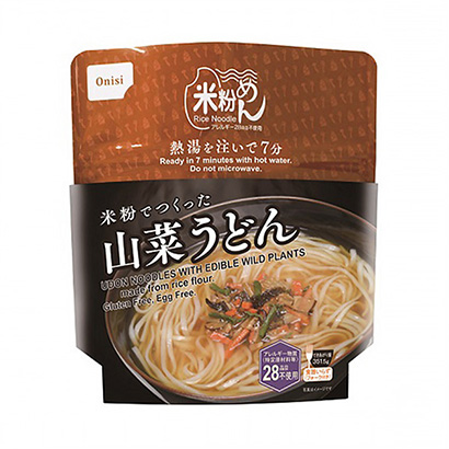 包裝設(shè)計(jì)公司推薦用米粉做的山野菜烏冬面尾西烹飪品包裝設(shè)計(jì)(圖1)