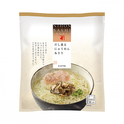 包裝設(shè)計公司推薦湯汁熏香的佛面蛤蜊面類包裝設(shè)計(圖1)
