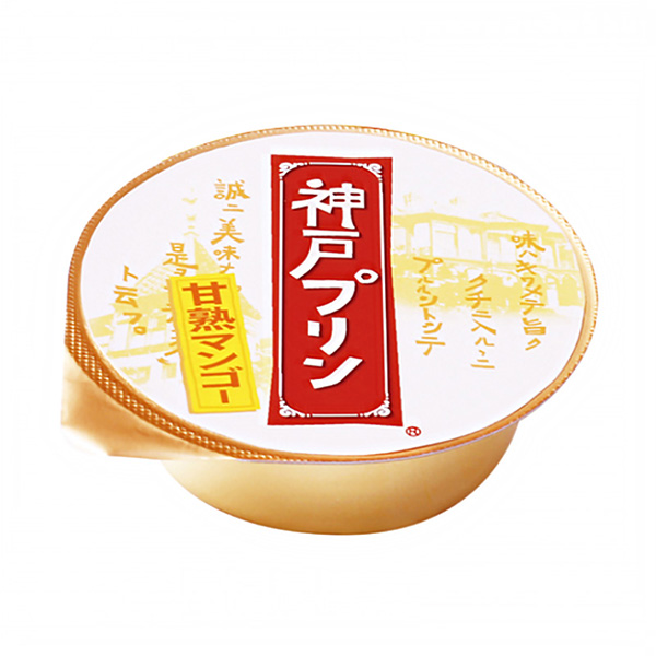 神戶布丁甜熟芒果托拉克甜點酸奶包裝設計(圖1)