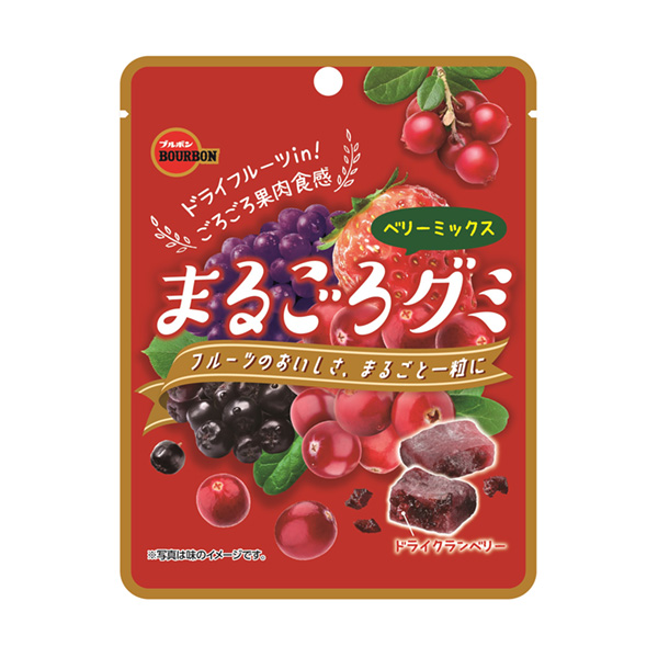 丸粒橡皮糖漿果混合料波旁包裝設(shè)計(jì)(圖1)