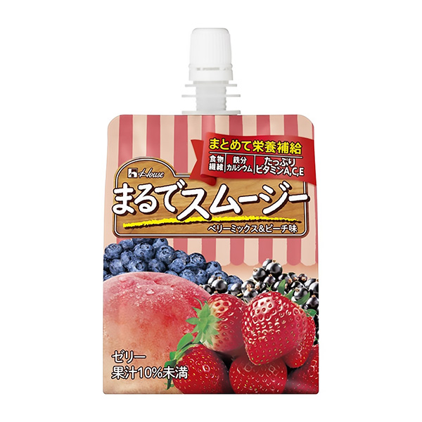 簡(jiǎn)直就像冰沙漿果混合&amp;水蜜桃味包裝設(shè)計(jì)欣賞(圖1)
