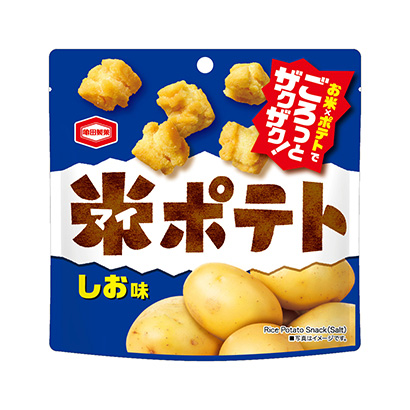 米土豆味龜田制果點(diǎn)心包裝設(shè)計(jì)(圖1)
