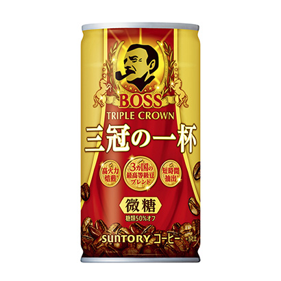 老板三冠一杯三得利食品國際果實(shí)清涼飲料包裝設(shè)計(jì)(圖1)