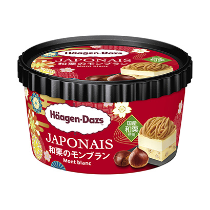 哈根達(dá)斯日本栗的白朗哈根達(dá)斯日本冰淇淋類包裝設(shè)計(jì)(圖1)