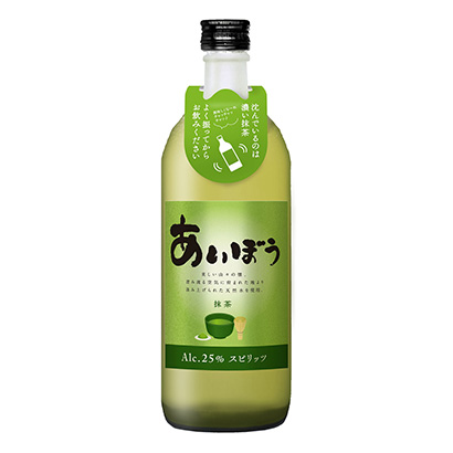 愛子抹茶秋田縣發(fā)酵工業(yè)酒類包裝設(shè)計(圖1)