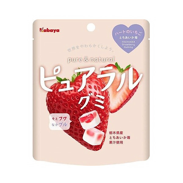 純橡皮糖愛知草莓樺木包裝設(shè)計(jì)(圖1)