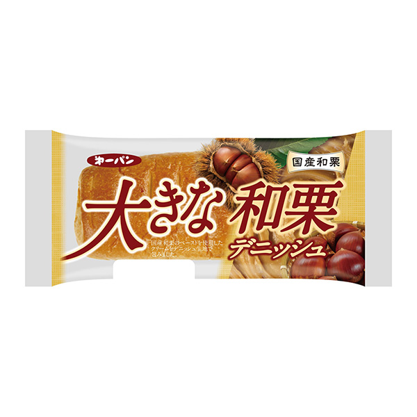 大和栗丹麥酥皮面包第一屋制面包包裝設(shè)計(圖1)