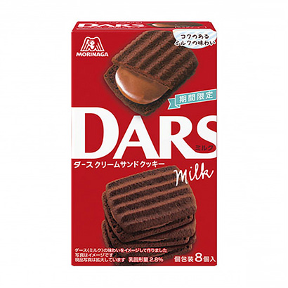 達(dá)斯奶油夾心餅干森永制果點心包裝設(shè)計(圖1)