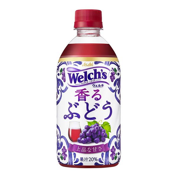香氣葡萄朝日飲料包裝設計(圖1)