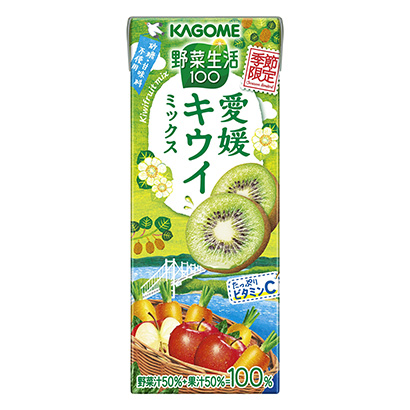 蔬菜生活愛媛獼猴桃混合可果美果實清涼飲料包裝設(shè)計(圖1)