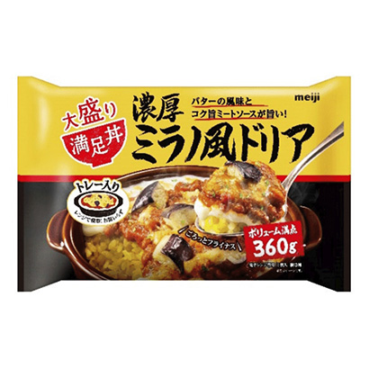 冷凍滿意蓋飯濃厚米蘭風(fēng)味飲料明治(圖1)