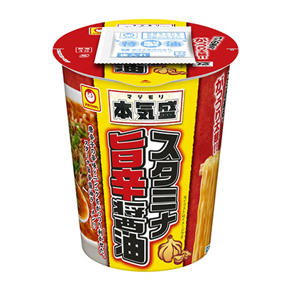 馬爾認真盛耐力辣味醬油東洋水產(chǎn)面類包裝設計(圖1)