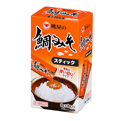 桃屋的鯛魚醬棒桃屋調(diào)味料包裝設(shè)計(圖1)