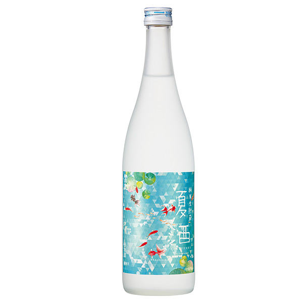 黑松白鹿夏酒純米生貯藏辰馬本家釀酒食品飲料包裝設計(圖1)