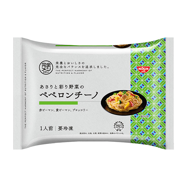 食品飲料包裝設(shè)計冷凍完全梅西蛤蜊蔬菜佩羅奇諾日清食品(圖1)