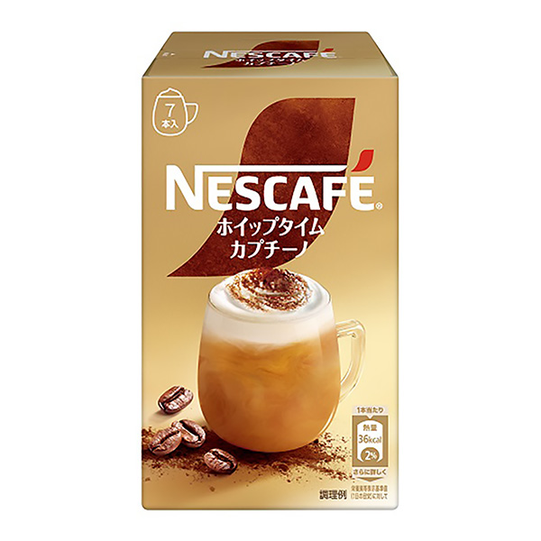 雀巢咖啡休息時間卡布奇諾雀巢日本食品飲料包裝設(shè)計(jì)(圖1)