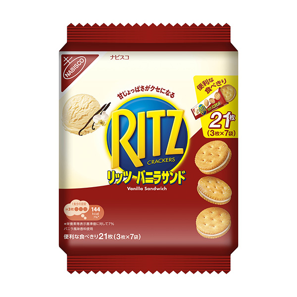 里茲家族包裝香草三明治蒙德里斯日本食品飲料包裝設(shè)計(圖1)