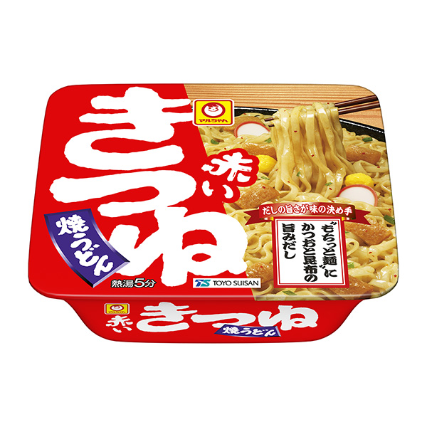 馬爾醬紅狐貍烏冬面東洋水產(chǎn)食品飲料包裝設(shè)計(jì)(圖1)
