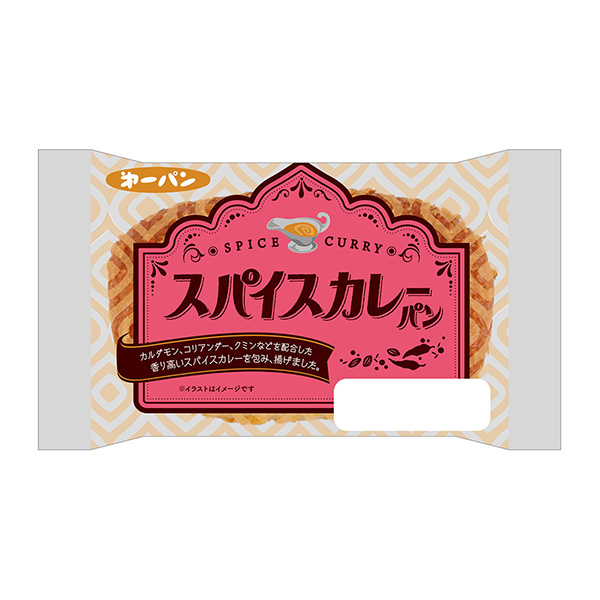 香料咖喱面包第一屋制面包食品飲料包裝設(shè)計(圖1)