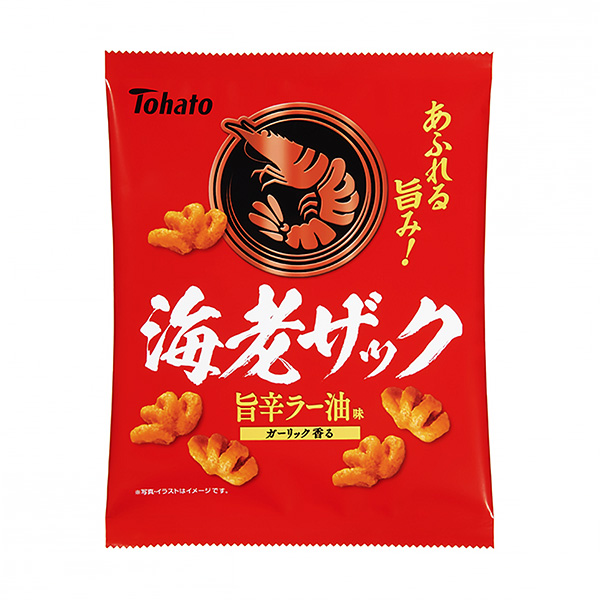 蝦扎克鮮辣辣醬油味東鴿食品飲料包裝設(shè)計(jì)(圖1)