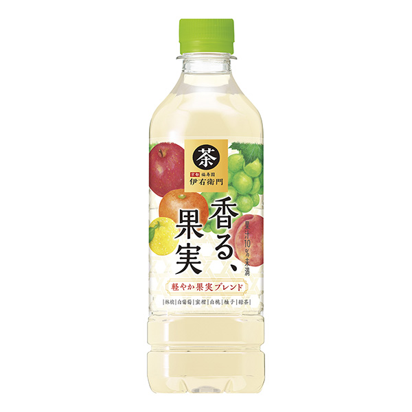 伊右衛(wèi)門香氣、果實三得利食品國際食品飲料包裝設(shè)計(圖1)