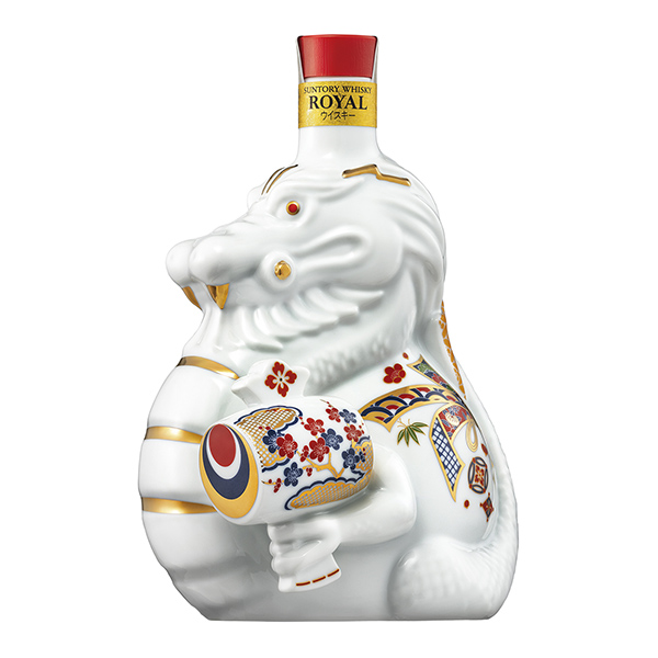 三得利威士忌皇家辰歲瓶三得利食品飲料包裝設(shè)計(圖1)