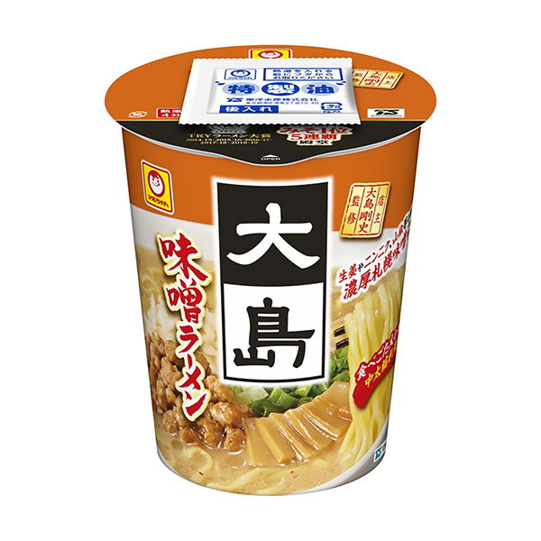 馬爾醬大島味噌拉面東洋水產(chǎn)食品飲料包裝設(shè)計(jì)(圖1)