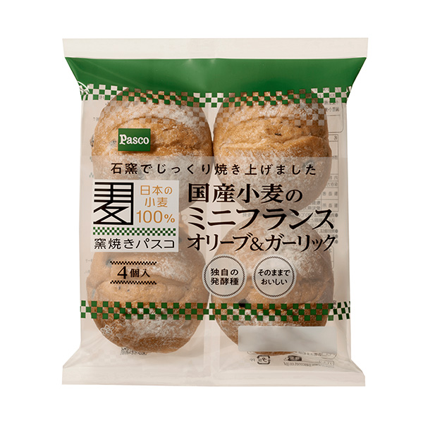 烤窯意大利面國產(chǎn)小麥的迷你法國橄欖敷島制面包食品飲料包裝設(shè)計(圖1)