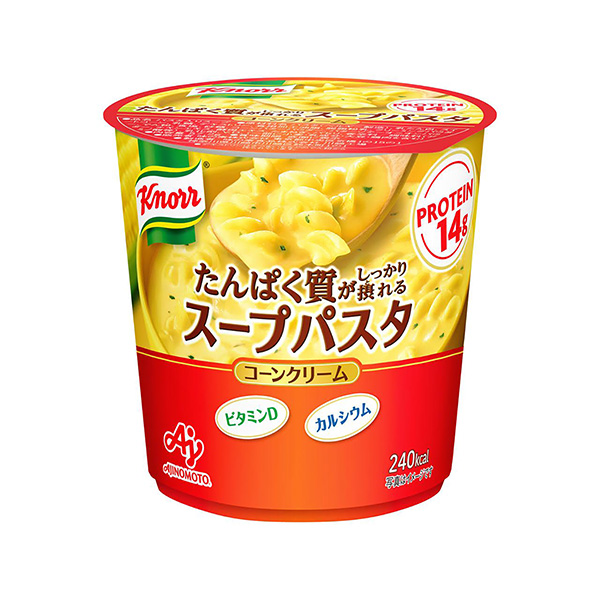 能充分?jǐn)z取克諾爾蛋白質(zhì)的湯意大利面玉米奶油味精食品飲料包裝設(shè)計(圖1)