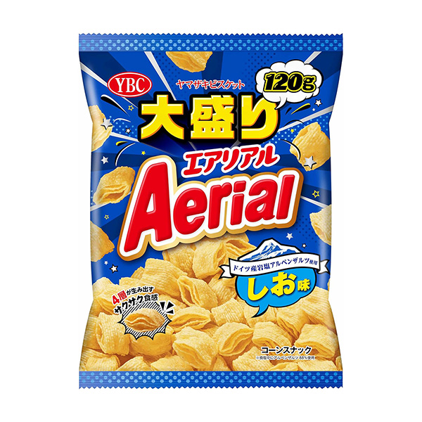 空氣烯丙基使用德國產(chǎn)巖鹽阿爾卑斯山椒味道大份山崎餅干食品飲料包裝設計(圖1)