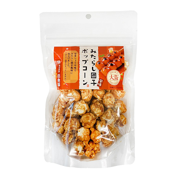 大阪御宅族團(tuán)子風(fēng)味爆米花伍魚福食品飲料包裝設(shè)計(jì)(圖1)