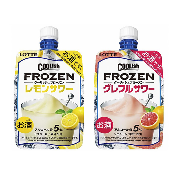 脆嫩冰淇淋檸檬酸奶格雷夫爾酸奶樂天食品飲料包裝設(shè)計(圖1)