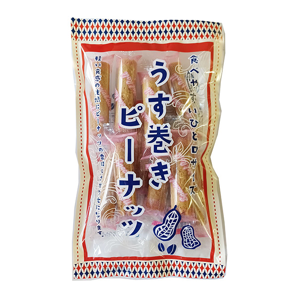 薄卷餅花生花筏食品飲料包裝設(shè)計(jì)(圖1)
