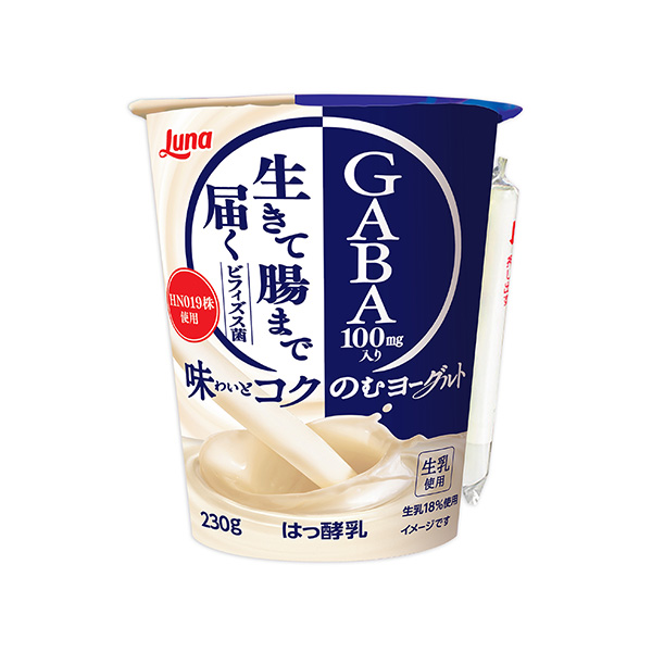 口感醇厚的酸奶日本露娜食品飲料包裝設(shè)計(圖1)