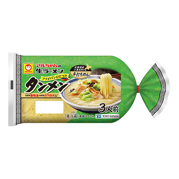小丸的生拉面拉面東洋水產(chǎn)食品飲料包裝設(shè)計(jì)(圖1)
