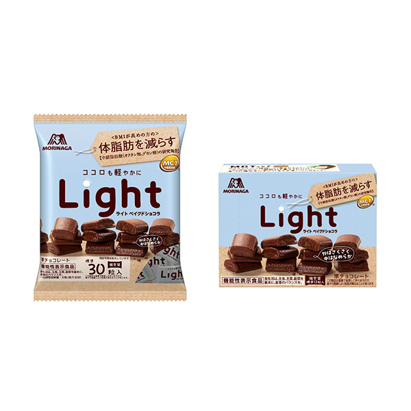 包裝設(shè)計欣賞Light ＜烘焙巧克力＞ (森永制果) (圖1)