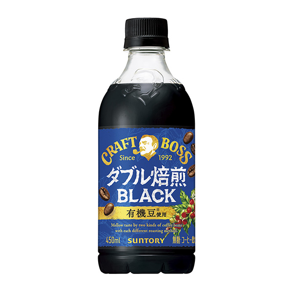 包裝設(shè)計欣賞牛皮老板＜雙烘焙BLACK ＞ (三得利食品國際) (圖1)