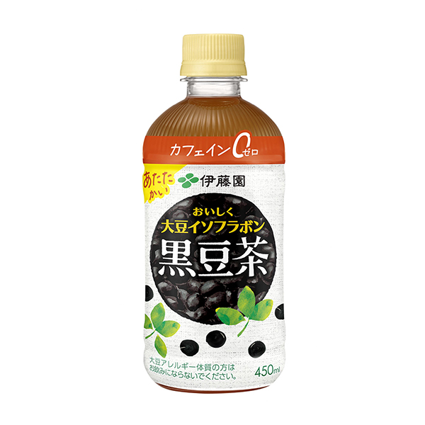 包裝設(shè)計(jì)欣賞美味大豆異黃酮黑豆茶＜熱專(zhuān)用＞ (伊藤園) (圖1)