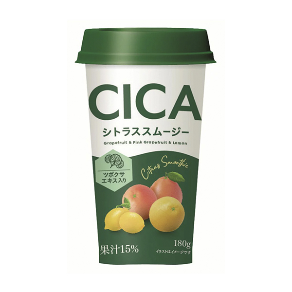 包裝設(shè)計欣賞CICA柑橘冰沙(小球藻食品哈克) (圖1)