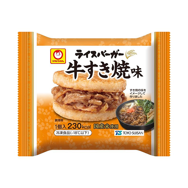 包裝設(shè)計欣賞馬爾先生米飯漢堡＜牛肉火鍋燒烤＞ (東洋水產(chǎn)) (圖1)