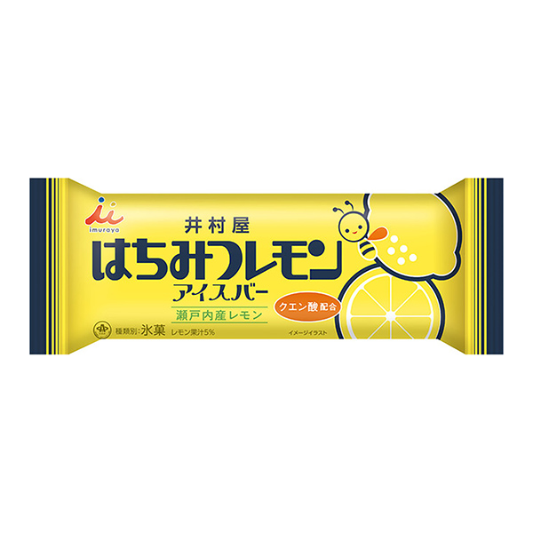 包裝設(shè)計欣賞蜂蜜檸檬冰棒(井村屋) (圖1)